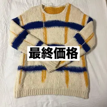 최종 가격 pamm 투명한 공기 체크 니트