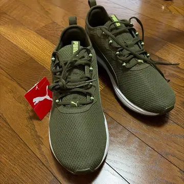 PUMA SOFTRIDE 스니커즈 28.0cm 올리브 미사용 새상품