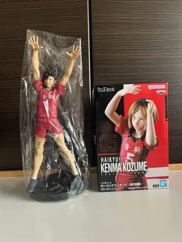 하이큐!! 포징 피규어 쿠로오 테츠로 코즈메 켄마 세트