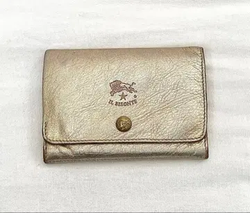 일비종떼 골드 접이식 지갑