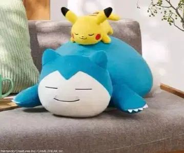 포켓몬 제일복권 B상 카비곤&피카츄 봉제 인형