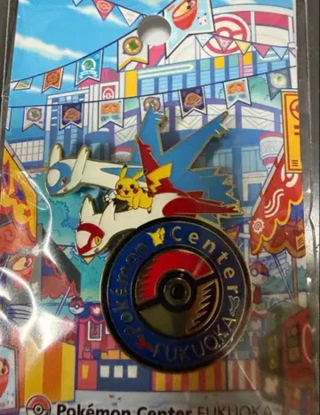 단품 메루카리 최저가 새상품 포켓몬 센터 후쿠오카 한정판 로고 핀즈 금