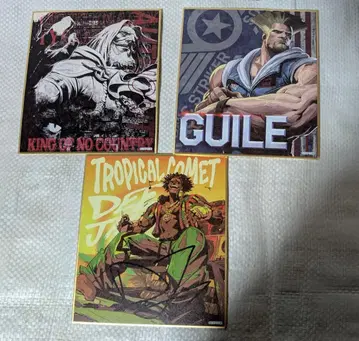 스트리트 파이터 6 복권 미니 색지 가일 DJ JP 스트6