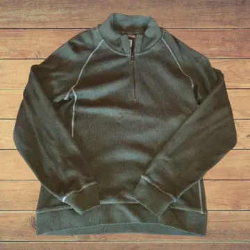 [ L.L.Bean ] 하프 집업 니트