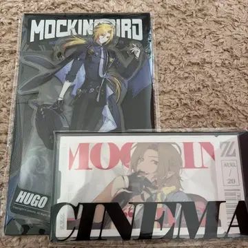 [ 미사용 새상품 ] 젠제로 휴고 아크릴 스탠드 컬렉션 카드 심상 영화