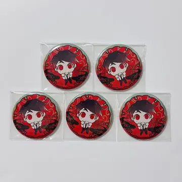 ADELTA 대역 스텔라와스 SD 캐릭터 캔뱃지 시오도메 5점