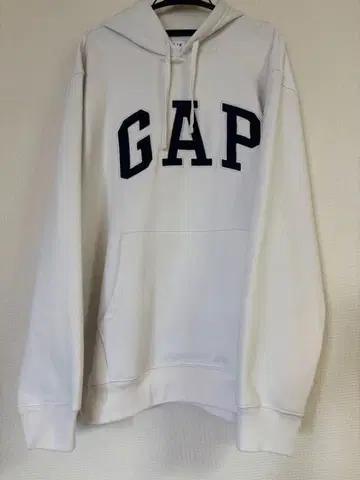 GAP 후드 부착 후드티 XL 화이트