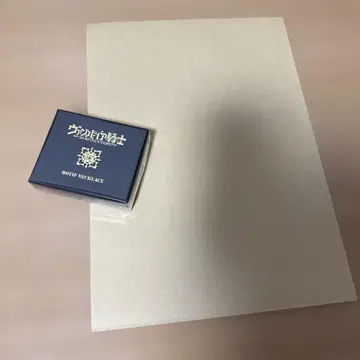 뱀파이어 기사 원화전 모티브 목걸이 원고 아래 그림 포함