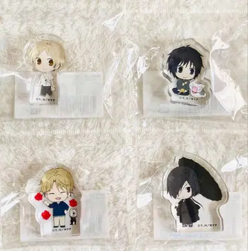 나츠메 우인장 아크릴 블록 피규어 4종 세트