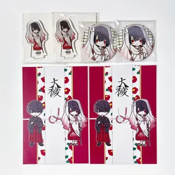 ADELTA 대에 스텔라워스 SD 캐릭터 캔뱃지 히데 6종