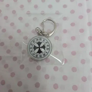 히무로 쿄스케 PJBar 돔형 키링 PJbar 마크/화이트