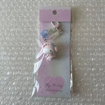 마이멜로디 50주년 기념일 샵 한정판 무지개 페어리 키링