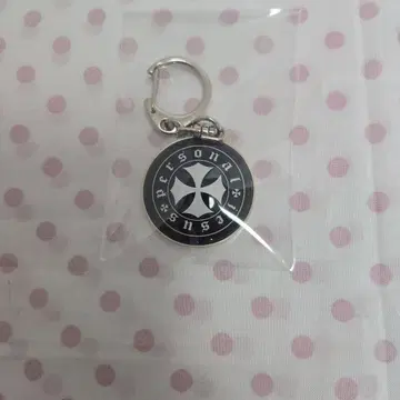 히무로 쿄스케 PJBar 돔형 키링 PJbar 마크/블랙