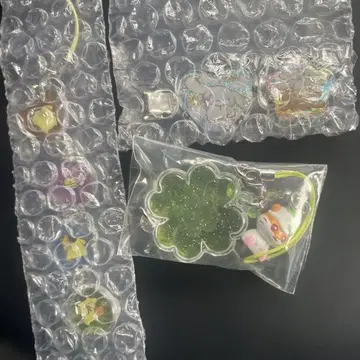 산리오 시크릿 클로버 스트랩 코로코로쿠리린 오하지키풍