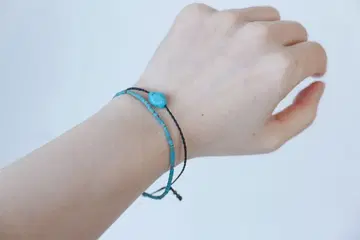 Toile Atelier d'antan 터키석 터콰이즈 팔찌 2개