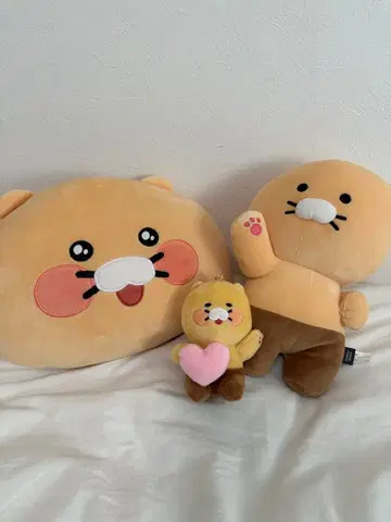 카카오프렌즈 춘식이 봉제 인형 세트