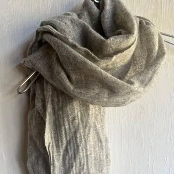 그레이 스톨/숄 캐시미어 울