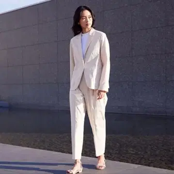 [ 셋업 ] 유니클로 x theory 자켓&팬츠 수트 M 띠어리