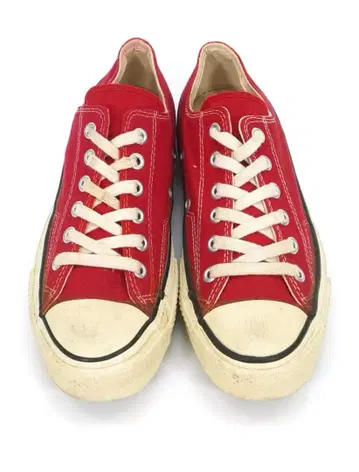 70's 컨버스 1스타 척테일러LO 레드 표기(7) USA제