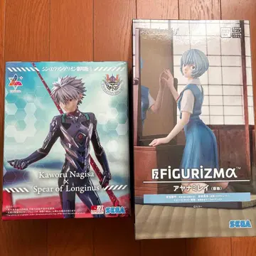 에반게리온 아야나미 레이 카오루 피규어