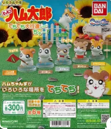 꼬마햄찌 캡슐 토이 전 6종류