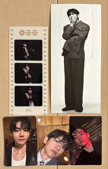 BTS 아리랑 3가지 형태 앨범 봉입 트레이딩 카드 외 세트 태태 V