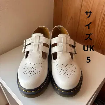 닥터마틴 메리 제인 화이트 UK5