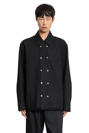 JIL SANDER 25aw 울 아이렛 셔츠