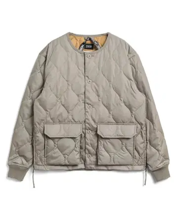 TAION 밀리터리 오버 가디건 라이트 모카