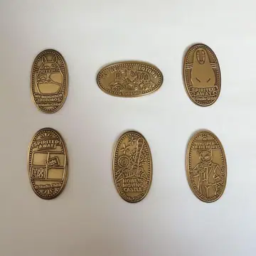 지브리 파크와 지브리전 팬 메달 컬렉션 낱개 판매 불가