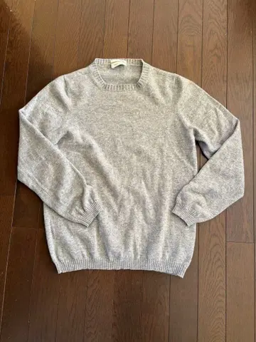 2 세테피 리 캐시미어 캐시미어 니트 100% 크루넥 사이즈 44