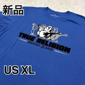 새상품 TRUE RELIGION 트루 레이디젼 티셔츠 부다 파랑