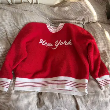 TOMMY JEANS 레드 트레이닝복 M 사이즈