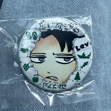 [ 히타 한정판 ] 진격의 거인 리바이 캔뱃지