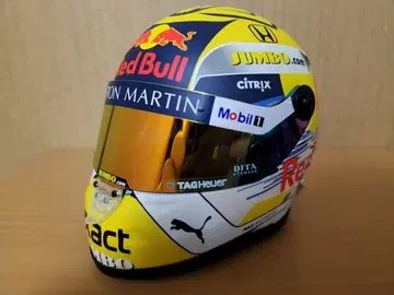 맥스 페르스타펜 레드불 1/2 헬멧 2019년 오스트리아 GP