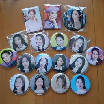 NiziU [ MAYA ] 캔 배지 세트