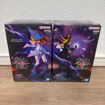 반다이남코 유희왕 & 블랙 매지션 걸 피규어 2체 세트