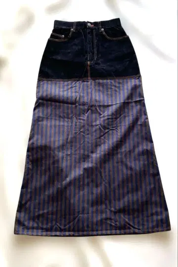 [ 레어/컨디션 최상 ] 90s 장 폴 고티에 재구축 데님 스커트 40