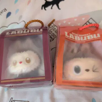 [ 미사용 새상품 ] LABUBU 스트랩 2세트