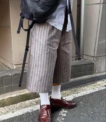 sooty herringbone I 데님 쇼츠