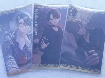 니지산지 보이스 비주얼 카드 3월 카나에 마시로 코우 후리오 도르