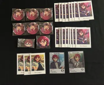 사에구사 이바라 묶음 판매 파샤츠 앞머리 클립 캔뱃지 Apr 에모카