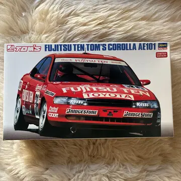 1/24 하세가와 AE101 후지츠텐 톰스 코롤라 토요타 프라모델