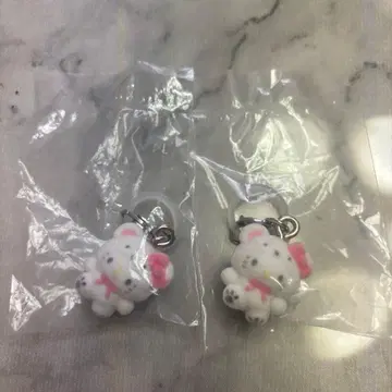 산리오 포근포근 스노우 메지루시 액세서리 키티 헬로키티