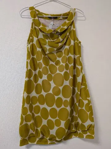 koyuki 코유키 슬리브리스 도트 무늬 원피스 S