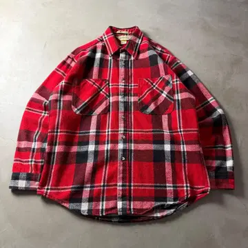 80s St.JOHN'S BAY x BIG MAC FlannelShirt