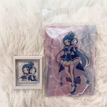 너와 아이돌 프리큐어전 큐어 잉크 액자풍 마그넷 아크릴 스탠드
