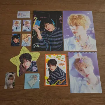 NCTWISH SION1 포토 카드&아크릴 키링 세트