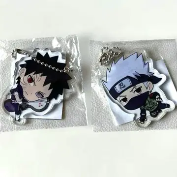 NARUTO 하타케 카카시 우치하 오비토 프리미엄 반다이 가샤폰 복권