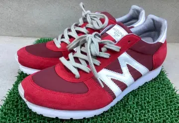 미즈노 스니커즈 M라인 M마크 빨간색 화이트 27cm 정가 16,930엔